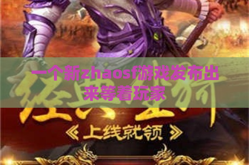 一个新zhaosf游戏发布出来等着玩家